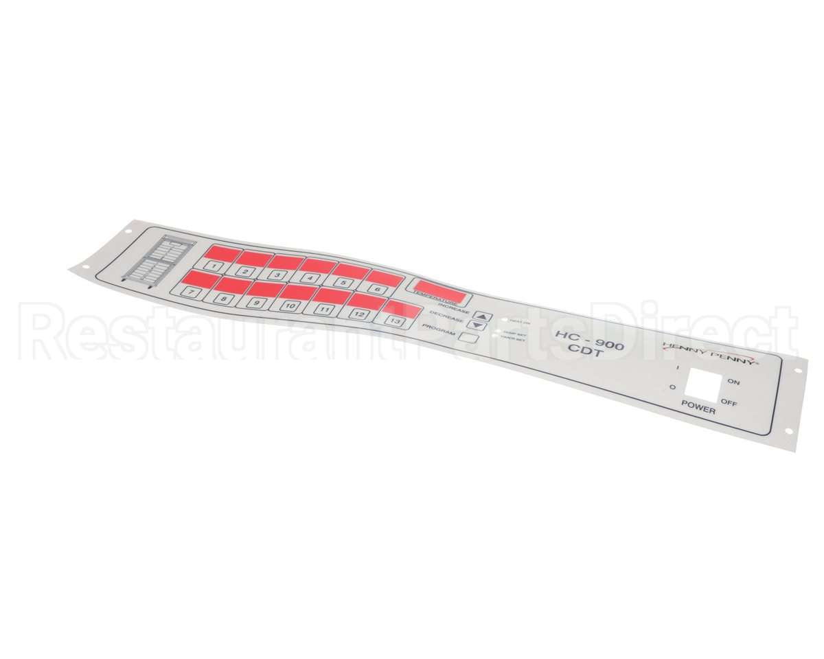 85250 Henny Penny Decal-Cont 13Cdt Nonvnt Kfc900