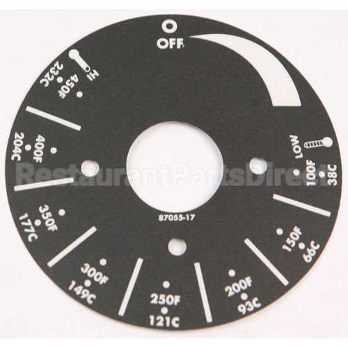 8705517 Compatible Apw Electric Griddles Plate Dial