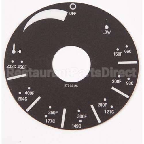 8706225 Compatible Apw Decal Dial Plate