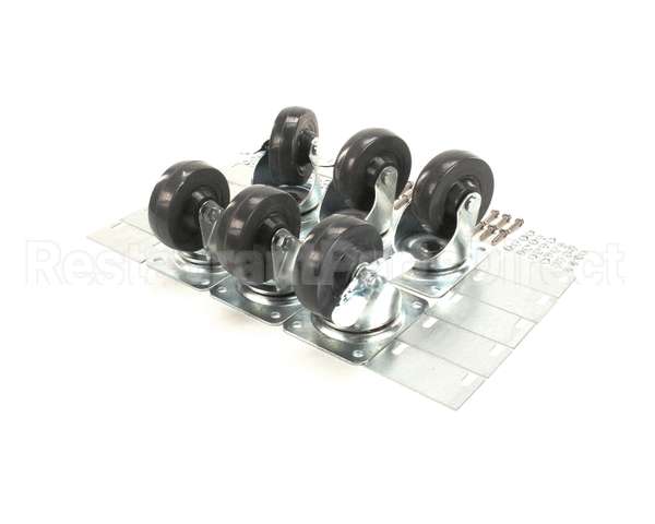 872070 TRUE Caster Kit 4 Trcb Set/6 Swivel