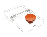 87257 Server Lid, Plstc, 1/9 Size, Orange Knob