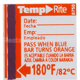 8750 Compatible Taylor Thermometer Temperature Test Labels Dishwasher 180G+F