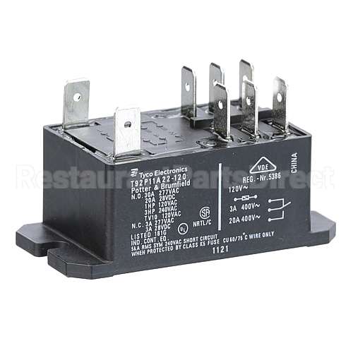 87714-46-1 Compatible Hobart Relay, 2-Pole, 30A