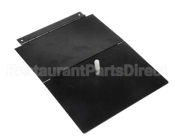 88704B Grindmaster Cecilware Lid, Bi-Fold Hinged, Black, 81