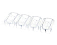 88729 Server Portion Tray, .54 Fl Oz Clr, 4 Pack