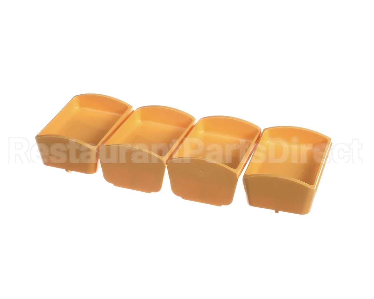 88845 Server Portion Tray, .82 Fl Oz Yel, 4 Pack