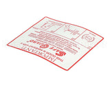 90028DECAL Kason Decal- Safeguard Mech