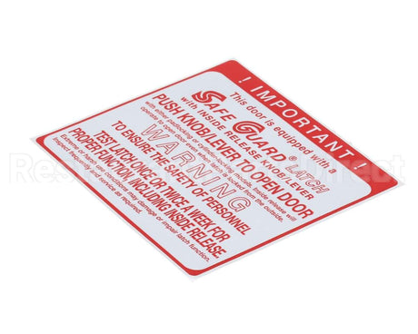 90055DECAL Kason Safeguard Decal