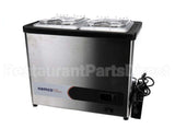 9020-2 Nemco Cold Condiment Chiller, (2) 1/6 Stainles