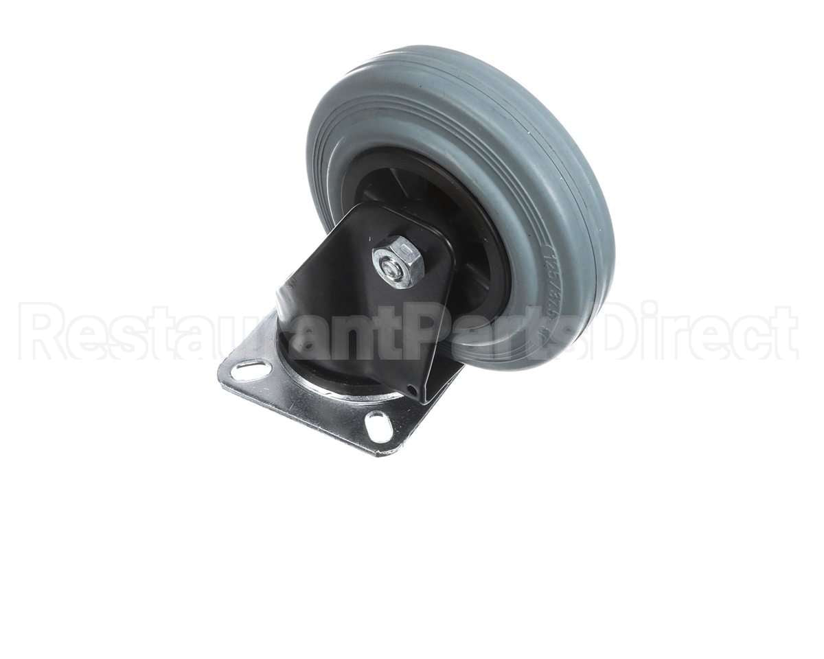 9040489 Fri-Jado Swivel Caster Black Fork Tire Size 125X3
