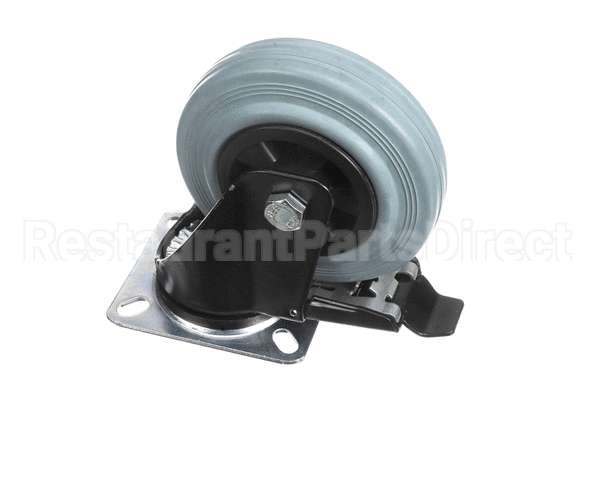 9040497 Fri-Jado Swivel Caster With Brake Black Fork Tire