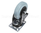 9040497 Fri-Jado Swivel Caster With Brake Black Fork Tire