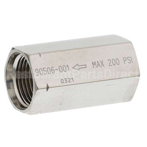 90506-1 Compatible Henny Penny Valve, Check, Sae 12-3Psi
