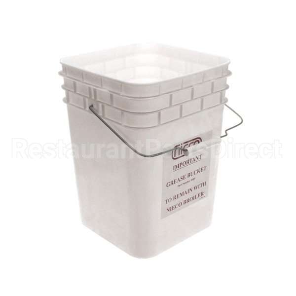 9089-01 Compatible Nieco Grease Pail W/O Lid 4 Ga L. W/L