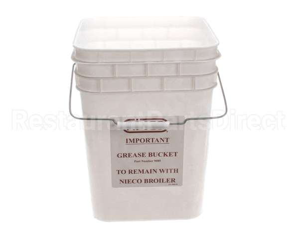 9089-10 Nieco Grease Pail Without Lid 4 Gal. W/L