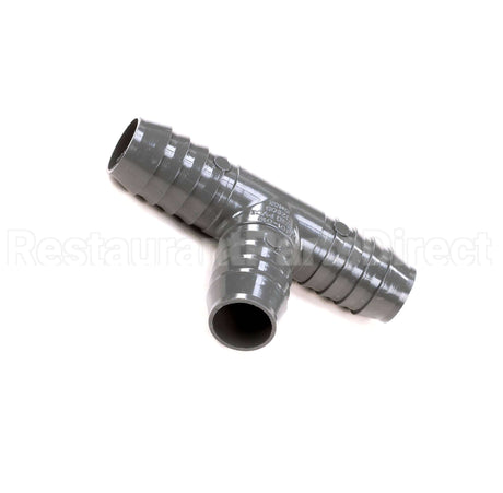 918822 TRUE Tee, 1 Barbed Plastic Hose Dark Gray Pvc