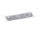 920215 Globe Sharpener Label