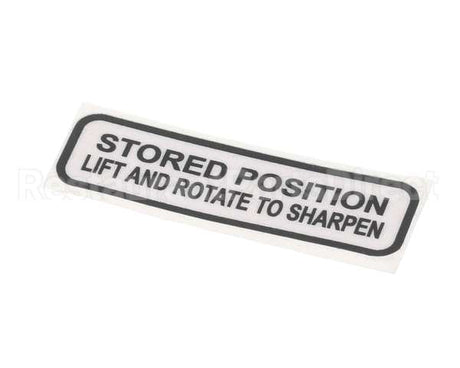 920216 Globe Sharpener Label