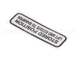 920216 Globe Sharpener Label