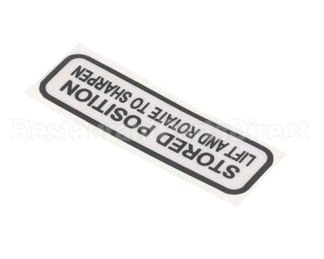 920216 Globe Sharpener Label
