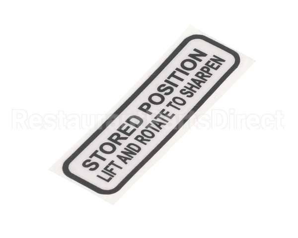 920216 Globe Sharpener Label
