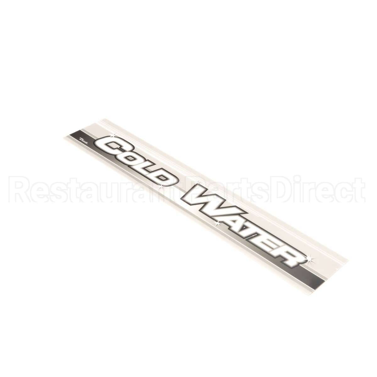 922751 TRUE S 41 Cold Water #S-Scw Sign Panel, Gdm-4