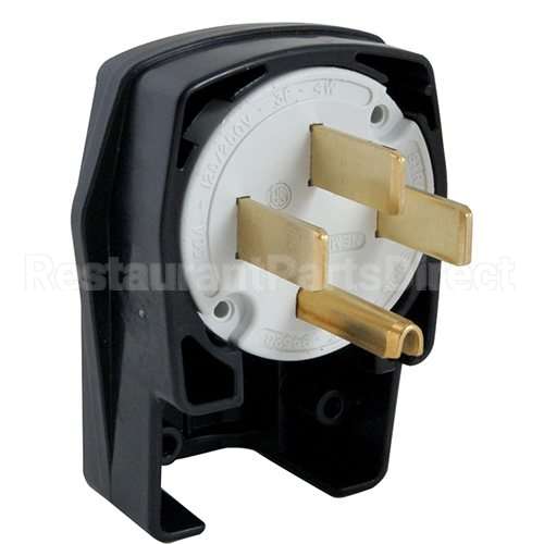 9452C Compatible Hubbell Plug, Angle, Strght Bld, 250V, 50A