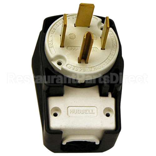 9462A Compatible Hubbell 90 Deg Plug 60A 125/250V