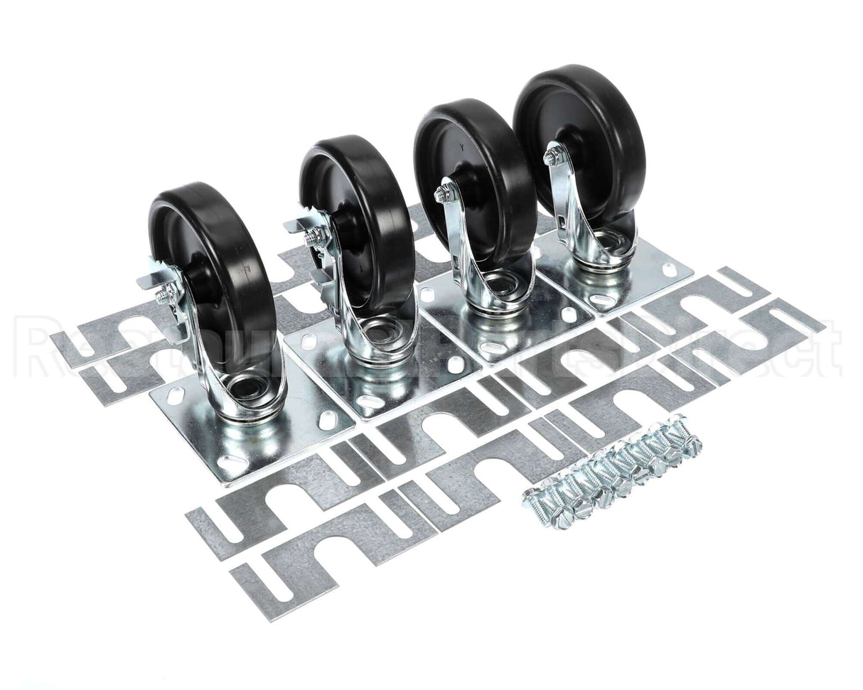 957545 TRUE Caster Kit 5 Swivel Set/4