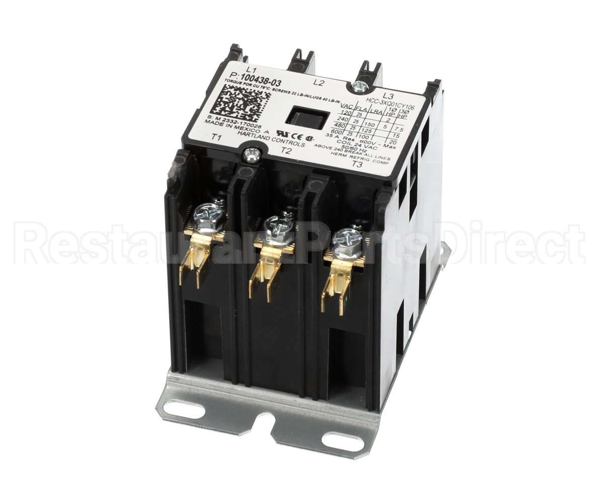 95M57 Heatcraft 24V(460V) 25Amp 3P Contactor