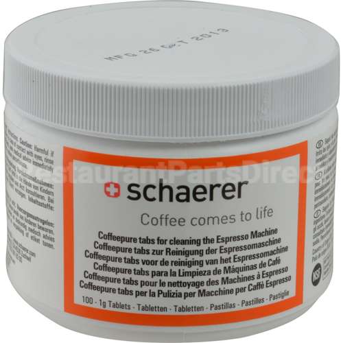 9610000116 Compatible Schaerer Tablets, Espressocleaning(100)