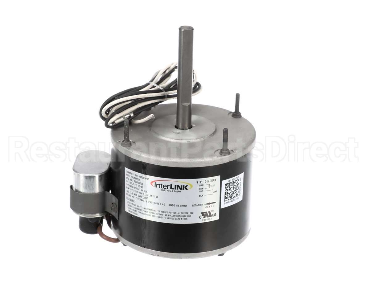 96M54 Lennox Fan Motor, 1/8 Hp, 1075 Rpm, 115Vac, 42