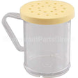 96SKRC(135) Compatible Cambro Shaker W/Chse Lid -135 10 Oz Clear