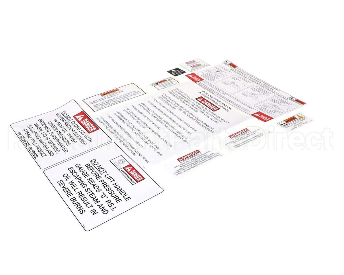 97347 Henny Penny Pfe 590 Label Kit