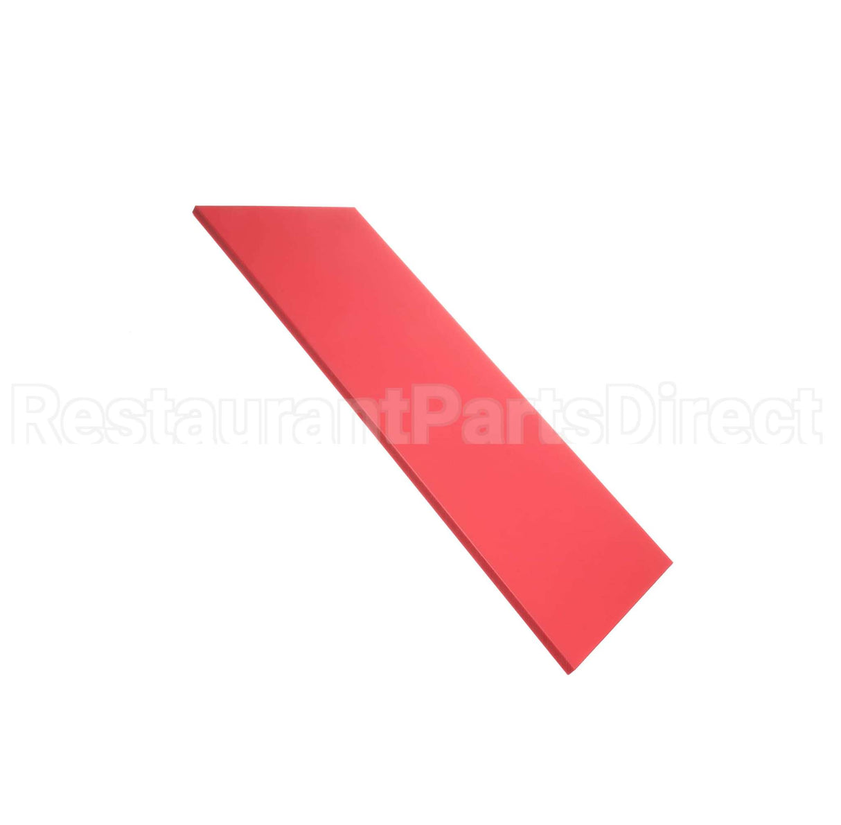 979072 TRUE Cut Board 1/2 X 11 3/4 X 27 Red Bev Edge