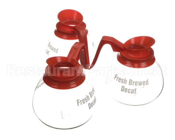 98006 Grindmaster Cecilware Decntr, Glss Dcaf 3Pk Orn