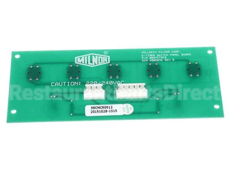 98CMCR0912 Milnor Bd:mwr Opl Status->Test