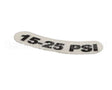 9905-002-97-74 Jackson Decal, 15-25 Psi