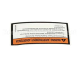9905-004-08-16 Jackson Decal, Disconnect Power Warning (Ecolab