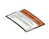 9905-004-08-16 Jackson Decal, Disconnect Power Warning (Ecolab