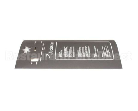 9905-021-64-41 Jackson Decal, Control Box Tempstar