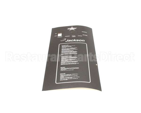9905-021-64-41 Jackson Decal, Control Box Tempstar