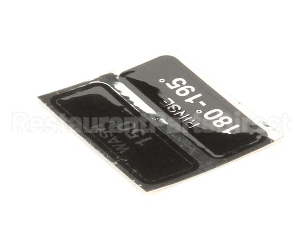 9905-100-43-21 Jackson Decal, Wash And Rinse Temperature