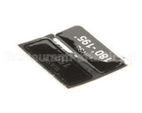 9905-100-43-21 Jackson Decal, Wash And Rinse Temperature