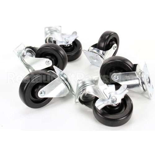 A35103 Compatible American Range 4 Swivel 3/W Brake Castr Set Of 6