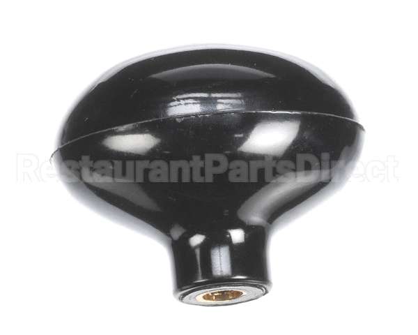 A509012 Grindmaster Cecilware Knob, Black Football With 1/4-20 Threads