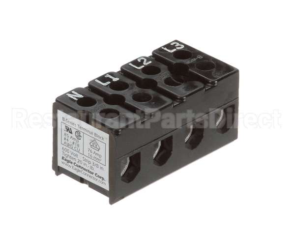 A531-035 Grindmaster Cecilware Terminal Block 4 Pos. 85 Amps 6