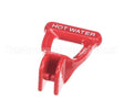 A537-039 Grindmaster Cecilware Red Hot Water Handlefor Mode