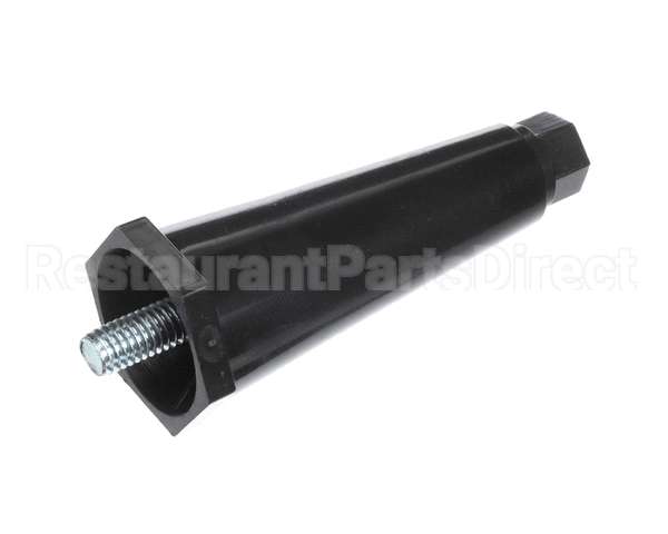 A545-004 Grindmaster Cecilware Leg 4 Black Plastic Hex Toe