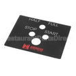 A546-009 Compatible Grindmaster 1/2-Full Batch Decal
